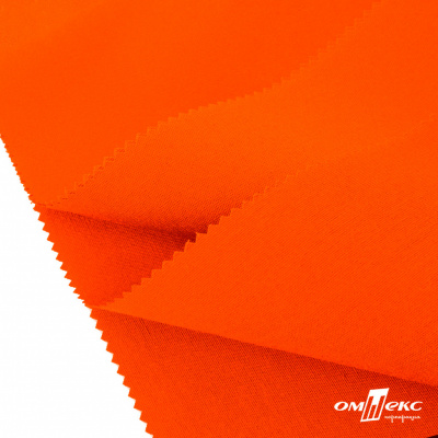 Ткань смесовая для спецодежды "Униформ" 17-1350, 200 гр/м2, шир.150 см, цвет люм.оранжевый - купить в Пензе. Цена 138.73 руб.