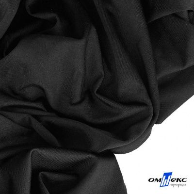 Бифлекс "ОмТекс", 200г/м2, 150см, цв.-черный (Black), блестящий - купить в Пензе. Цена 1 487.87 руб.