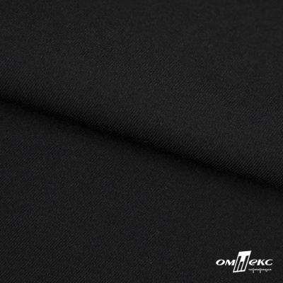 Ткань костюмная "Матте" 80% P, 16% R, 4% S, 170 г/м2, шир.150 см, цв-черный #1 - купить в Пензе. Цена 372.90 руб.