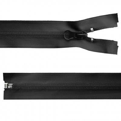 Молния водонепроницаемая PVC Т-7, 90 см, разъемная, цвет чёрный - купить в Пензе. Цена: 61.18 руб.
