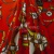 Плательная ткань "Фламенко" 16.1, 80 гр/м2, шир.150 см, принт этнический - купить в Пензе. Цена 241.49 руб.
