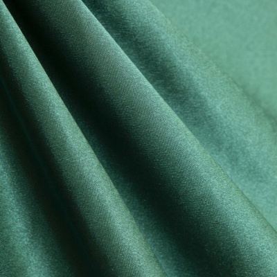 Поли креп-сатин 19-5420, 125 (+/-5) гр/м2, шир.150см, цвет зелёный - купить в Пензе. Цена 155.57 руб.