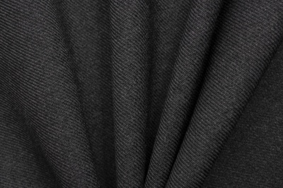 Ткань костюмная 25505 2003, 265 гр/м2, шир.150см, цвет т.серый - купить в Пензе. Цена 418.73 руб.