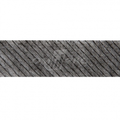 KQ217N -прок.лента нитепрошивная по косой 15мм графит 100м - купить в Пензе. Цена: 2.24 руб.