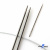 Спицы для вязания металлические d-2.5 мм круговые на тросике 53 см - купить в Пензе. Цена: 53.90 руб.
