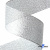 Лента металлизированная "ОмТекс", 50 мм/уп.22,8+/-0,5м, цв.- серебро - купить в Пензе. Цена: 149.71 руб.
