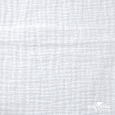 Ткань Муслин, 100% хлопок, 125 гр/м2, шир. 140 см #201 цв.(2)-белый - купить в Пензе. Цена 464.97 руб.