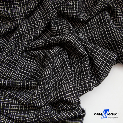 Ткань костюмная "Гарсия" 80% P, 18% R, 2% S, 335 г/м2, шир.150 см, Цвет черный - купить в Пензе. Цена 669.66 руб.