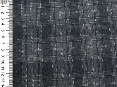 Ткань костюмная клетка 25235 2003, 185 гр/м2, шир.150см, цвет серый/сер - купить в Пензе. Цена 