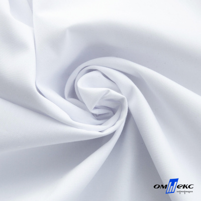 Ткань сорочечная  Вита 80% пэ/20% хл, 115 гр/м, шир. 150 см - белый - купить в Пензе. Цена 170.90 руб.
