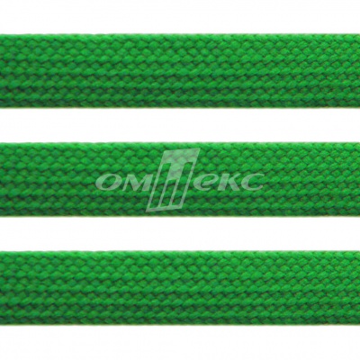 Шнур 15мм плоский (100+/-1м) №16 зеленый - купить в Пензе. Цена: 10.21 руб.