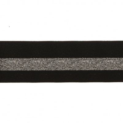 #2/6-Лента эластичная вязаная с рисунком шир.52 мм (45,7+/-0,5 м/бобина) - купить в Пензе. Цена: 69.33 руб.