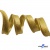 Кант атласный 136, шир. 12 мм (в упак. 65,8 м), цвет золото - купить в Пензе. Цена: 433.08 руб.