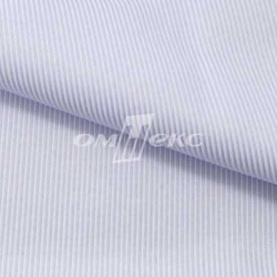 Ткань сорочечная Пула, 115 г/м2, 58% пэ,42% хл, шир.150 см, цв.1-голубой, (арт.107) - купить в Пензе. Цена 306.69 руб.
