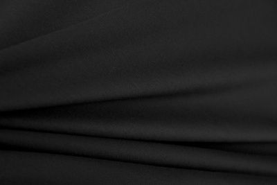 Трикотаж "Grange" BLACK 1# (2,38м/кг), 280 гр/м2, шир.150 см, цвет чёрно-серый - купить в Пензе. Цена 870.01 руб.