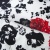 Плательная ткань "Фламенко" 22.1, 80 гр/м2, шир.150 см, принт растительный - купить в Пензе. Цена 239.03 руб.