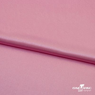 Поли креп-сатин 15-2216, 125 (+/-5) гр/м2, шир.150см, цвет розовый - купить в Пензе. Цена 155.57 руб.