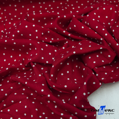 Ткань плательная "Вискоза принт"  100% вискоза, 95 г/м2, шир.145 см Цвет 2/red - купить в Пензе. Цена 297 руб.