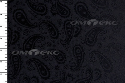 Ткань подкладочная жаккард Р14098, чёрный, 85 г/м2, шир. 150 см, 230T - купить в Пензе. Цена 166.45 руб.