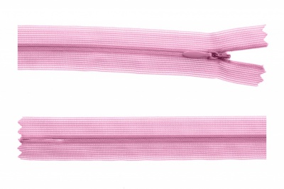 Молния потайная Т3 513, 50 см, капрон, цвет св.розовый - купить в Пензе. Цена: 8.62 руб.