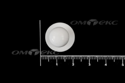 Пуговица поварская "Пукля", 10 мм, цвет белый - купить в Пензе. Цена: 2.28 руб.