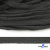 Шнур плетеный d-8 мм плоский, 70% хлопок 30% полиэстер, уп.85+/-1 м, цв.1026-серый - купить в Пензе. Цена: 735 руб.