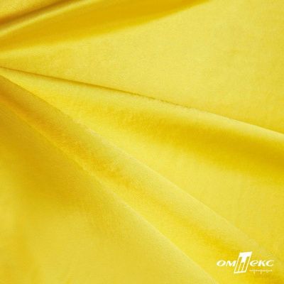 Поли креп-сатин 12-0643, 125 (+/-5) гр/м2, шир.150см, цвет жёлтый - купить в Пензе. Цена 155.57 руб.