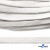 Шнур плетеный d-8 мм плоский, 70% хлопок 30% полиэстер, уп.85+/-1 м, цв.1018-белый - купить в Пензе. Цена: 735 руб.