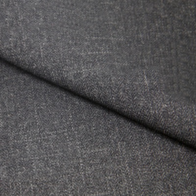 Ткань костюмная 25388 2010А, 207 гр/м2, шир.150см, цвет т.серый - купить в Пензе. Цена 353.07 руб.