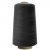 Швейные нитки (армированные) 28S/2, нам. 2 500 м, цвет чёрный - купить в Пензе. Цена: 139.91 руб.