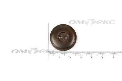 Пуговица деревянная круглая №54 (25мм) - купить в Пензе. Цена: 4.12 руб.