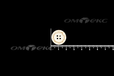 Пуговица деревянная круглая №33 (18мм) - купить в Пензе. Цена: 2.55 руб.