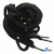 Шнурки #106-09, круглые 130 см, цв.чёрный - купить в Пензе. Цена: 21.92 руб.