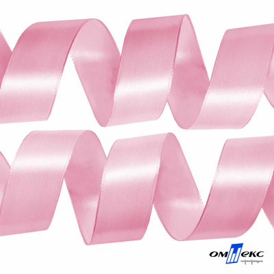 050-нежно-розовый Лента атласная упаковочная (В) 85+/-5гр/м2, шир.50 мм (1/2), 25+/-1 м - купить в Пензе. Цена: 120.46 руб.