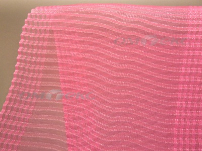 Лента капроновая "Гофре", шир. 110 мм/уп. 50 м, цвет розовый - купить в Пензе. Цена: 35.24 руб.