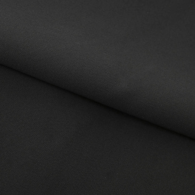 Костюмная ткань "Элис", 200 гр/м2, шир.150см, цвет чёрный - купить в Пензе. Цена 306.20 руб.