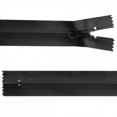 Молния водонепроницаемая PVC Т-7, 20 см, неразъемная, цвет чёрный - купить в Пензе. Цена: 21.56 руб.