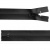 Молния водонепроницаемая PVC Т-7, 20 см, неразъемная, цвет чёрный - купить в Пензе. Цена: 21.56 руб.