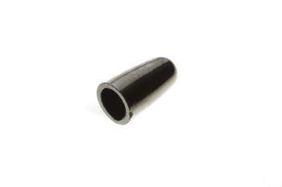 8100-Наконечник пластиковый под металл 15 мм-тем.никель - купить в Пензе. Цена: 2.45 руб.