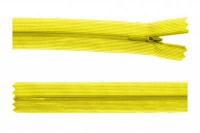 Молния потайная Т3 131, 20 см, капрон, цвет жёлтый - купить в Пензе. Цена: 5.12 руб.