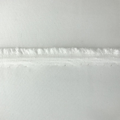 Костюмная ткань "Элис", 220 гр/м2, шир.150 см, цвет молочно-белый  - купить в Пензе. Цена 303.10 руб.