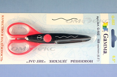 Ножницы G-502 детские 165 мм - купить в Пензе. Цена: 292.21 руб.