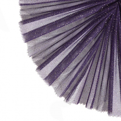 Сетка Глиттер, 24 г/м2, шир.145 см., пурпурный - купить в Пензе. Цена 117.24 руб.