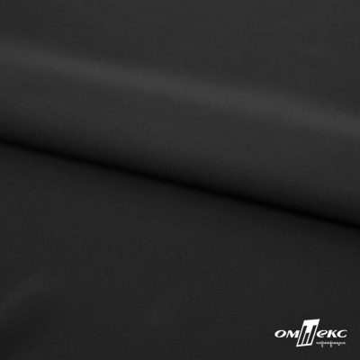 Плательная ткань "Невада", 120 гр/м2, шир.150 см, цвет чёрный - купить в Пензе. Цена 254.22 руб.