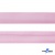 Косая бейка атласная "Омтекс" 15 мм х 132 м, цв. 044 розовый - купить в Пензе. Цена: 225.81 руб.