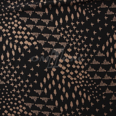 Плательная ткань "Софи" 12.1, 75 гр/м2, шир.150 см, принт этнический - купить в Пензе. Цена 243.96 руб.