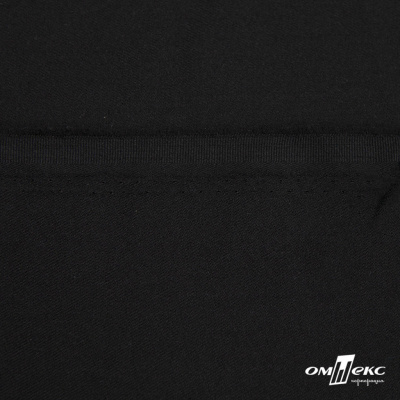 Ткань костюмная "Матте" 80% P, 16% R, 4% S, 170 г/м2, шир.150 см, цв-черный #1 - купить в Пензе. Цена 376.70 руб.