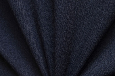 Ткань костюмная 25388 2009, 207 гр/м2, шир.150см, цвет т.синий - купить в Пензе. Цена 353.07 руб.