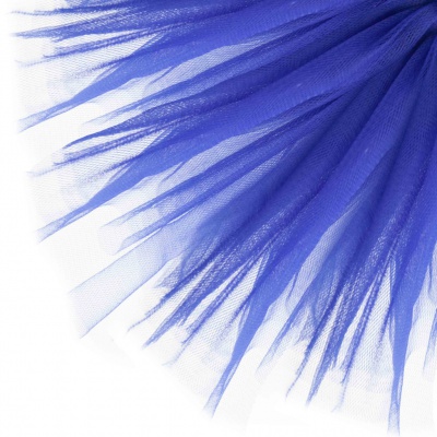 Фатин матовый 16-101, 12 гр/м2, шир.300см, цвет т.синий - купить в Пензе. Цена 101.95 руб.