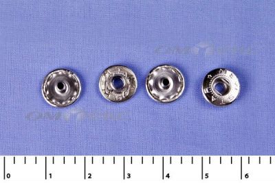 Кнопки металл Ф-12,5 (1440 +/-20 шт) "альфа" никель с рисунком - купить в Пензе. Цена: 2 853.69 руб.